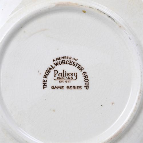 ENGLISH TABLEWARE "THE ROYAL WORCESTER GROUP PALISSY GAMES 