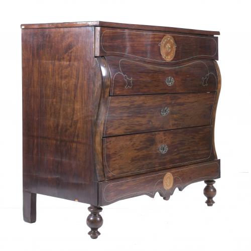 ELIZABETHAN CHEST OF DRAWERS-WRITING DESK, THIRD QUARTER OF