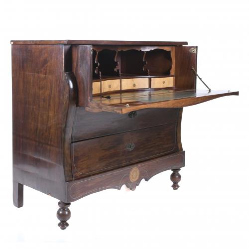 ELIZABETHAN CHEST OF DRAWERS-WRITING DESK, THIRD QUARTER OF