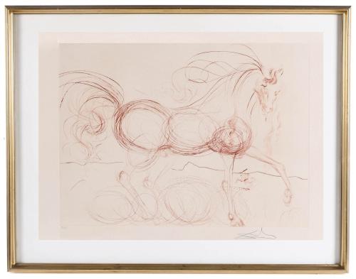 SALVADOR DALÍ I DOMÈNECH (1904-1989). "THE COSMIC HORSE".