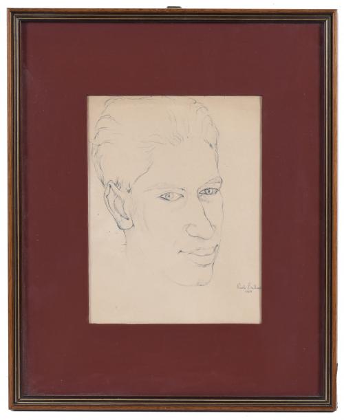 PAOLO BUTTINI (1932-1957) "PORTRAIT", 1949.
