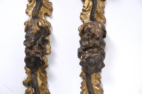17TH. CENTURY SPANISH SCHOOL. PAIR OF BAROQUE FRAGMENTS, PR