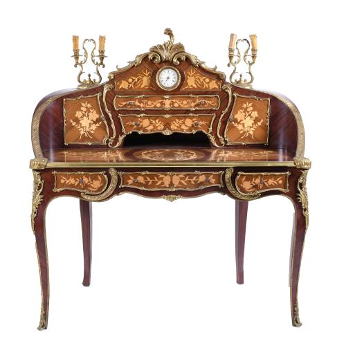 ESRITORIO FRANCÉS "CARTONNIER", ESTILO LUIS XV , MED. SIGLO XX.