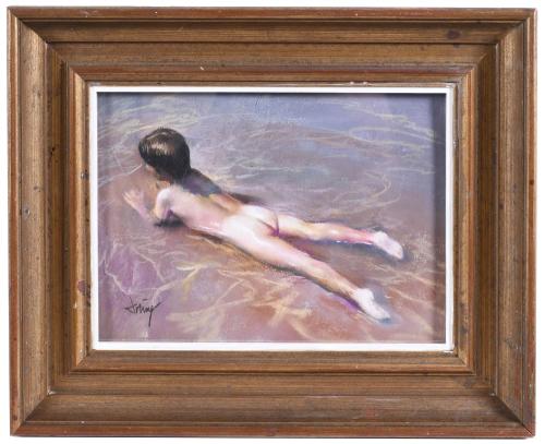 DOMINGO ÁLVAREZ GÓMEZ (1942). "BOY ON THE BEACH".