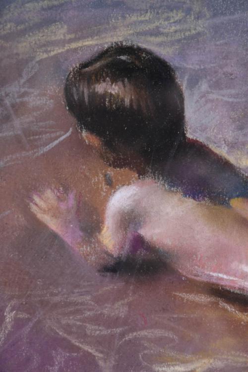 DOMINGO ÁLVAREZ GÓMEZ (1942). "BOY ON THE BEACH".
