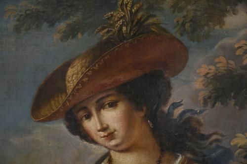 ATTRIBUTED TO THE FRENCH OR SPANISH SCHOOL, 18TH CENTURY. "