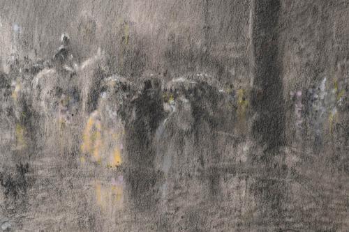 JOSEP AGUILERA I MARTÍ (1882-1955). "LEAVING THE LYCEUM".