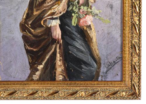 LLUÍS LABARTA I GRAÑÉ (1852-1924). "A GIRL". 
