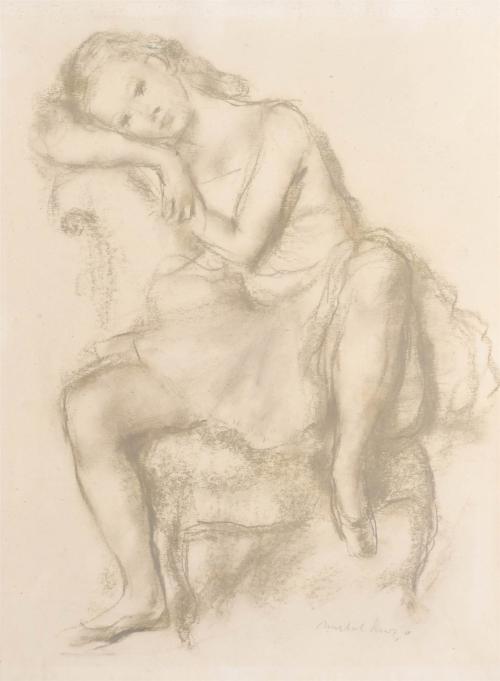 JOSEP MARIA MALLOL SUAZO (1910-1986). "DANCER AT REST".