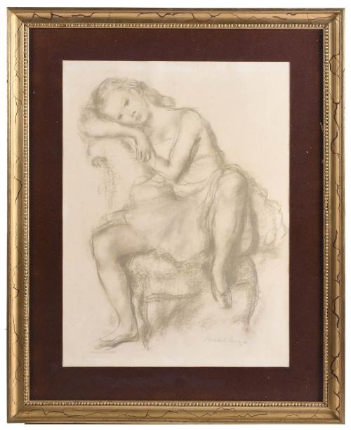 JOSEP MARIA MALLOL SUAZO (1910-1986). "DANCER AT REST".