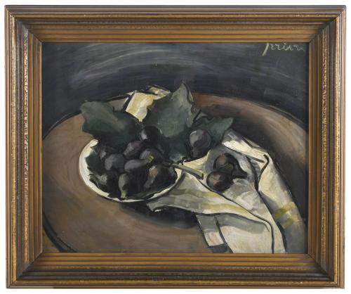 JOSEP MARIA PRIM GUYTO (1907-1973). "BODEGÓN CON HIGOS".