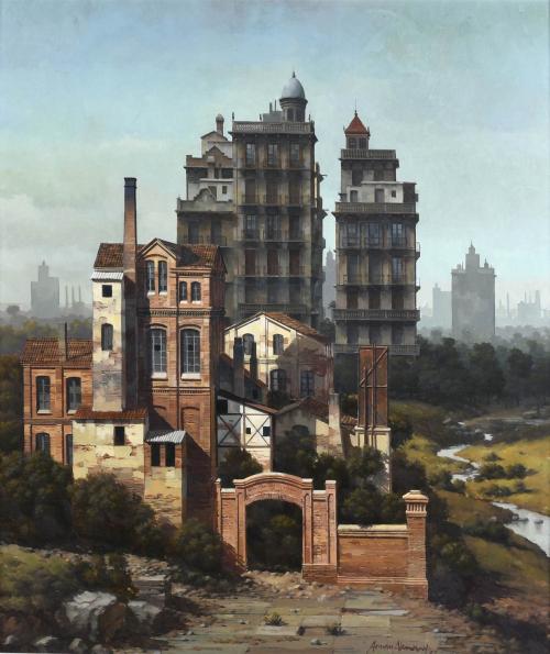 ARNAU ALEMANY (1948-2020). "URBAN VIEW".