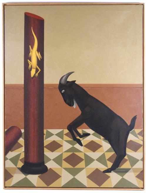 ANDRÉS RÁBAGO (1947). "EL COMBATE", 1990.