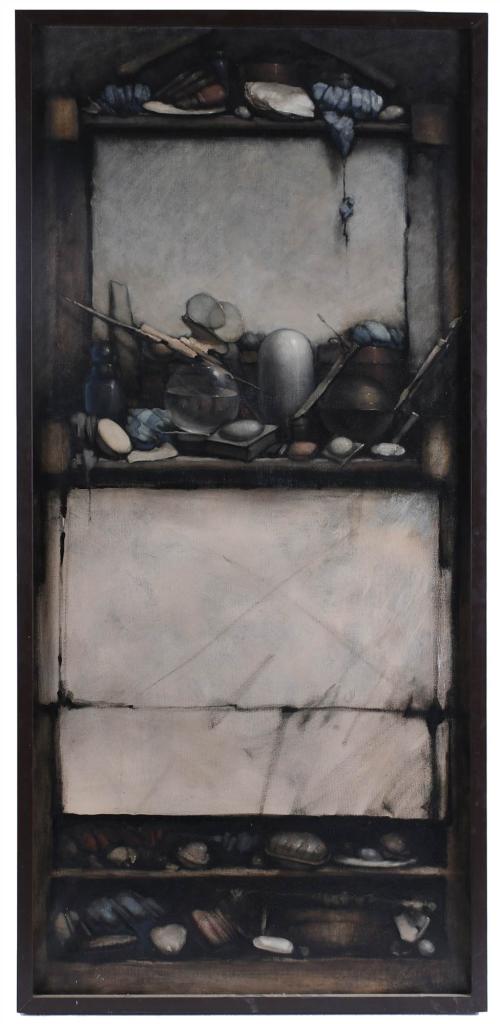 JOAN CASTEJÓN (1945). "COMPOSICIÓN CON OBJETOS".
