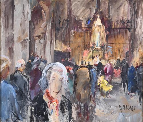 JORDI PAUSAS (1945). "PREGÀRIA".