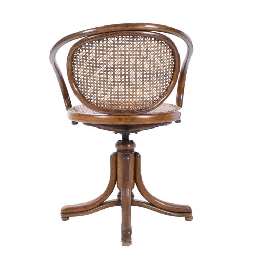 MICHAEL THONET (1796-1871). SILLA GIRATÓRIA.