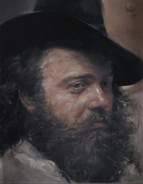 JOSÉ LUIS FUENTETAJA (1951). "PORTRAIT", 1985.