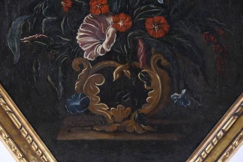 18TH CENTURY MALLORCAN SCHOOL "FLOWER VASES".