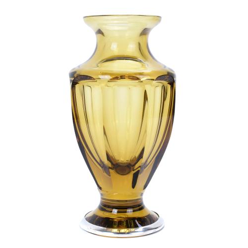 MOSER CRYSTALWARE. CZECHOSLOVAKIAN "ETERNITY" VASE.