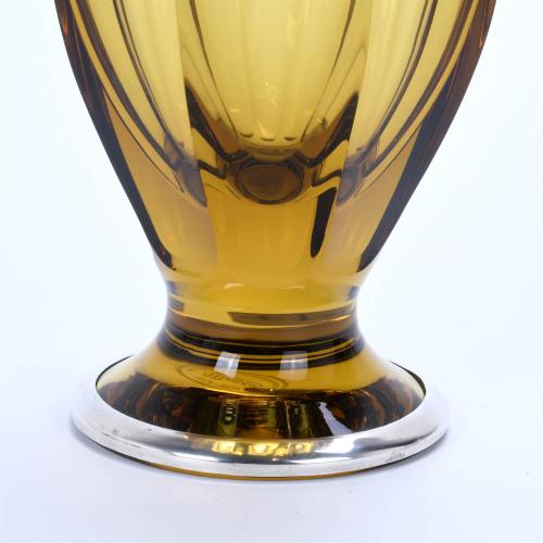 MOSER CRYSTALWARE. CZECHOSLOVAKIAN "ETERNITY" VASE.