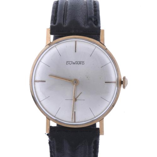 DUWARD. RELOJ DE PULSERA, DE CABALLERO, CIRCA 1970.