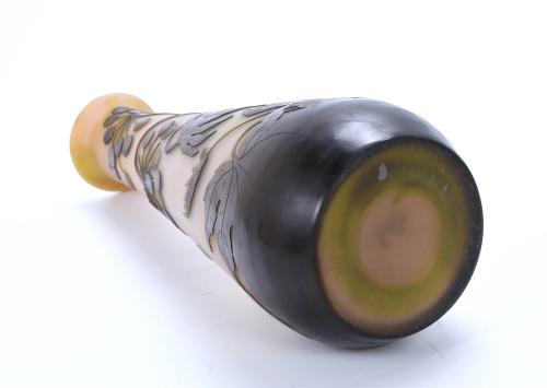 ÉMILE GALLÉ (1846-1904). VASE, ART NOUVEAU, EARLY DECADES 2