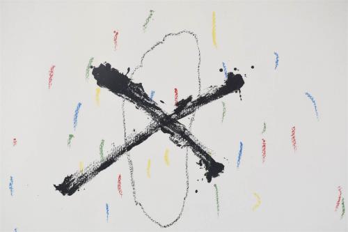 ANTONI TÀPIES (1923-2012). "SILENZI", 1970. 