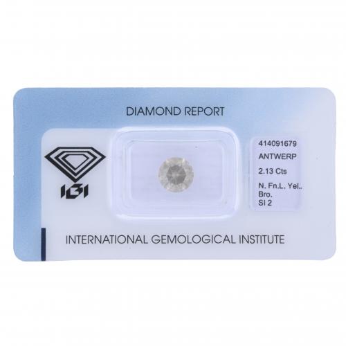 2.13 CT DIAMOND. FANCY COLOUR.