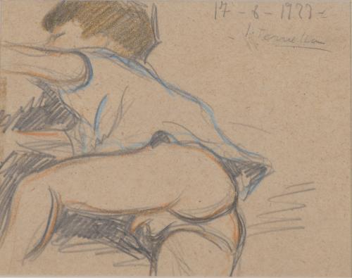 JOAQUIM TERRUELLA MATILLA (1891-1957). Set of 4 studies or