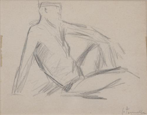 JOAQUIM TERRUELLA MATILLA (1891-1957). Set of 4 studies or