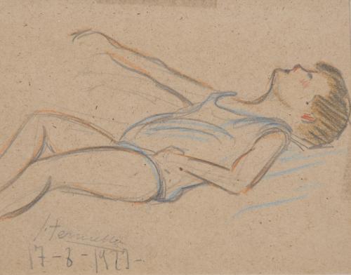 JOAQUIM TERRUELLA MATILLA (1891-1957). Set of 4 studies or