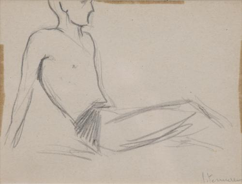 JOAQUIM TERRUELLA MATILLA (1891-1957). Set of 4 studies or