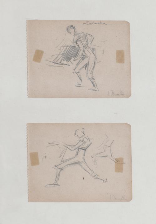 JOAQUIM TERRUELLA MATILLA (1891-1957). Set of 5 studies or