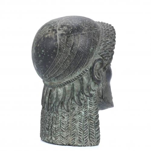 PROBABLY "ZEUS&#39; HEAD". BASED ON MODELS OF ARCHAIC GREEK SCU