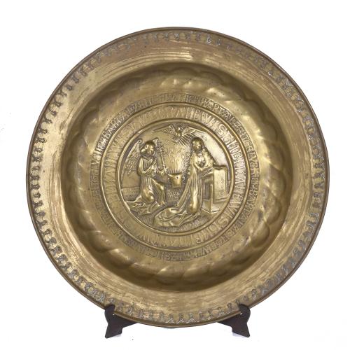 PLATO PETITORIO O LIMOSNERO ALEMÁN, SIGLOS XV-XVII.