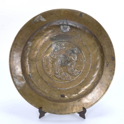PLATO PETITORIO O LIMOSNERO ALEMÁN, SIGLOS XV-XVII.