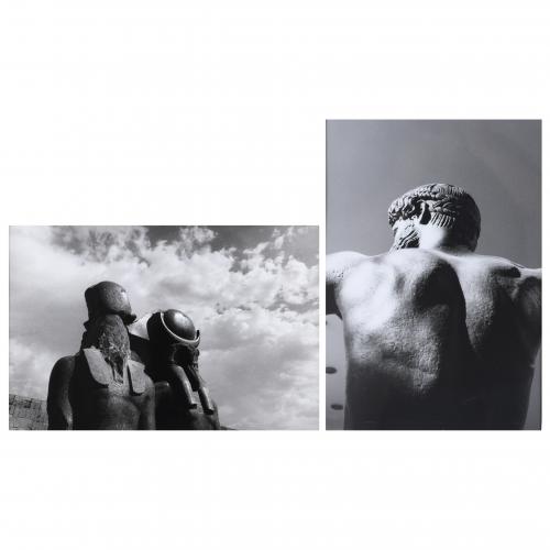 ANTONIO SANCHEZ-BARRIGA (1948). "ESPALDA DEL BRONCE DEL CABO ARTEMISIO" AND "LUXOR".