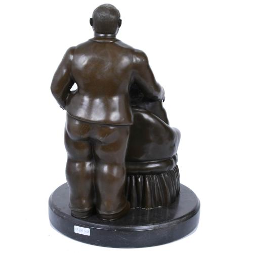 SIGUIENDO MODELOS DE FERNANDO BOTERO (1932). "PAREJA".