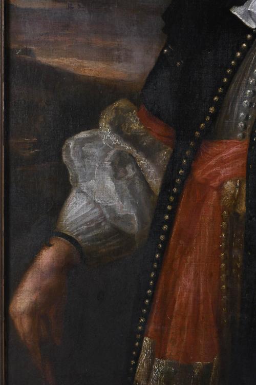ESCUELA HOLANDESA O FLAMENCA, SIGLO XVII-XVIII. "RETRATO MA