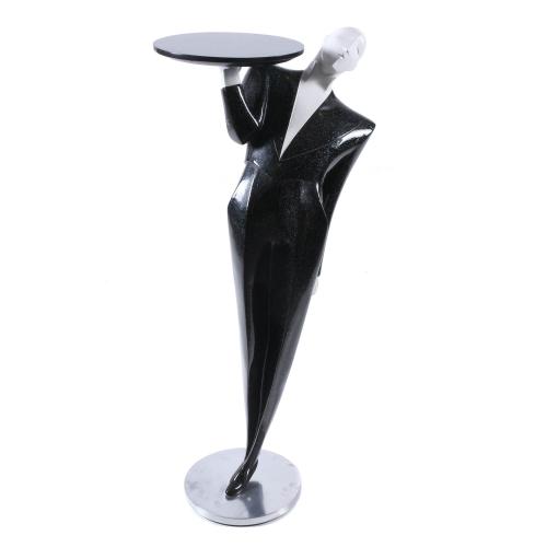 "MINIMALIST WAITER WITH TRAY".