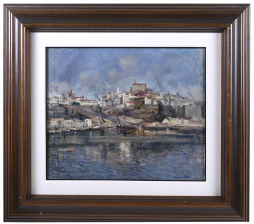 JOAN VIVES LLULL (1901-1982). "MAHON PORT".
