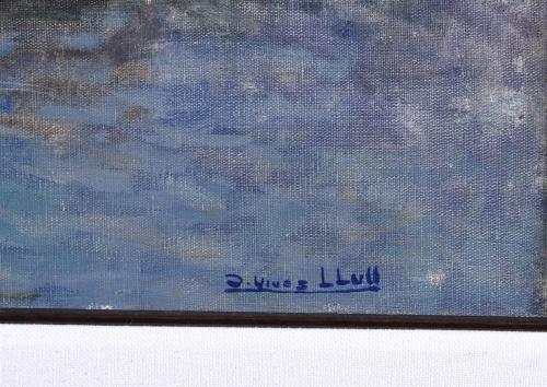 JOAN VIVES LLULL (1901-1982). "MAHON PORT".