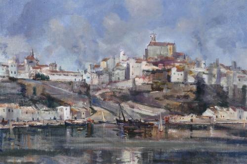 JOAN VIVES LLULL (1901-1982). "MAHON PORT".