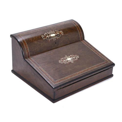 ESCRIBANÍA DE VIAJE VICTORIANA, FIN. SIGLO XIX.