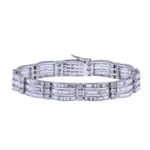 BRAZALETE DE DIAMANTES.