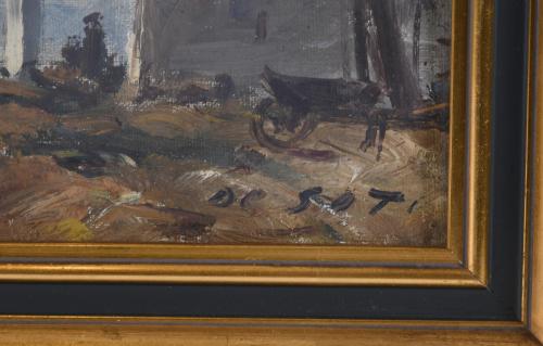 RAFAEL FERNÁNDEZ DE SOTO (1915-1984). PAREJA DE PAISAJES, 1