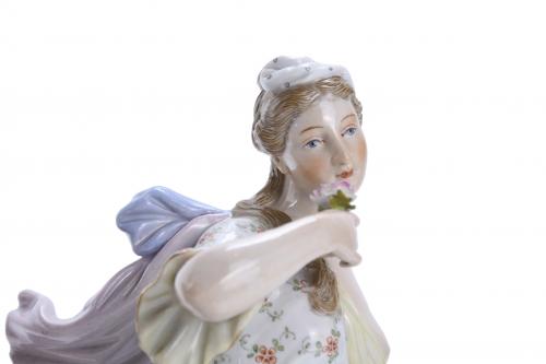 TWO GERMAN GROUPS FROM MEISSEN, SECOND HALF OF THE 19TH CEN