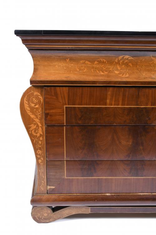 MALLORCAN ELIZABETHAN-STYLE CHEST OF DRAWERS, CIRCA 1830-18