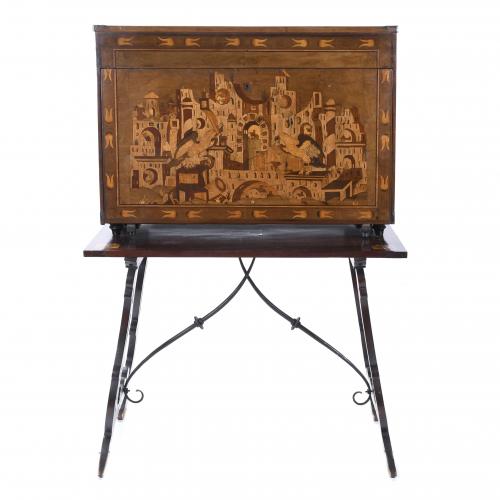 GERMAN DESK FROM NUREMBERG, 16TH CENTURY.