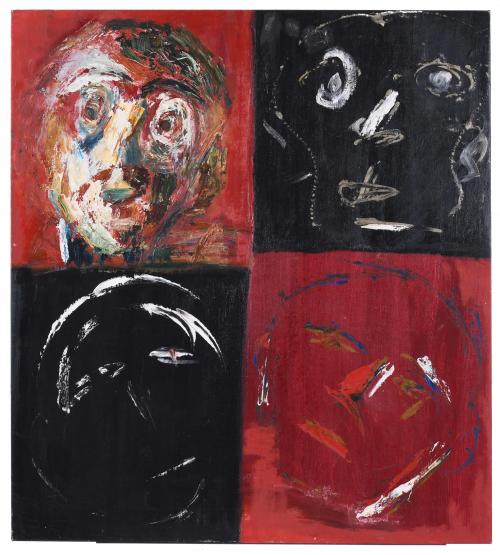 DOMINIQUE BORROMEI (20TH CENTURY). "TRAIT À TRAIT", 2002.